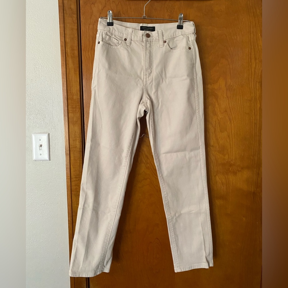 Banana Republic High-Rise Straight Jeans